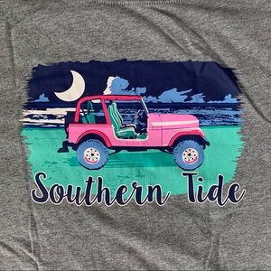 Grey Southern Tide Shirt w Jeep